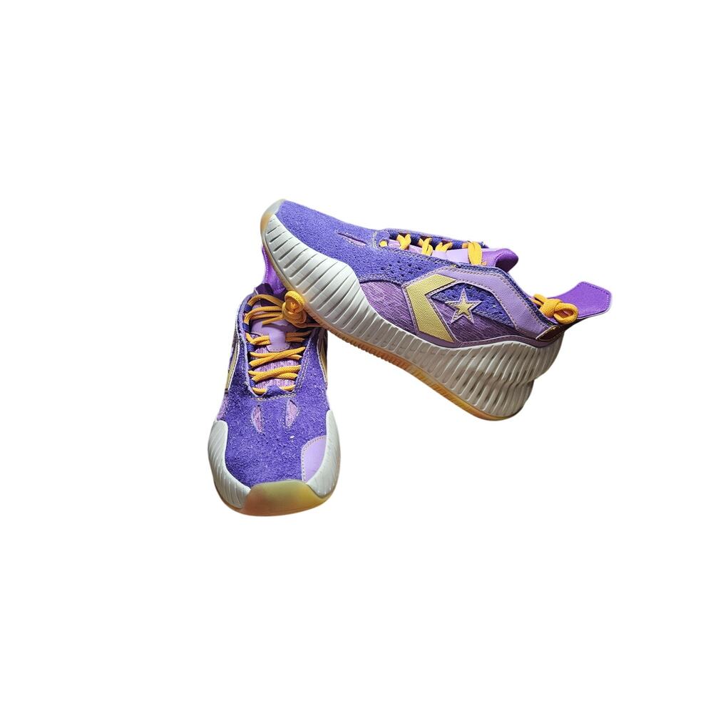 Converse Unisex Basketball shoes in Bright Violet Amarillo Egret Size 9.5